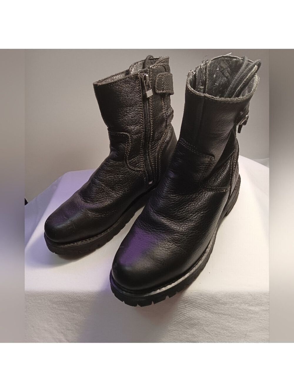 Xelement leather motorcycle boots 8M